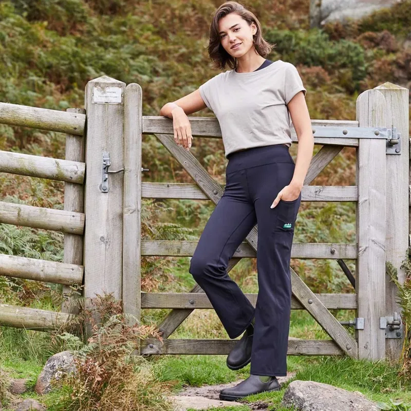 Ridgeline Infinity Straight Leg Womens Leggings - Black-4