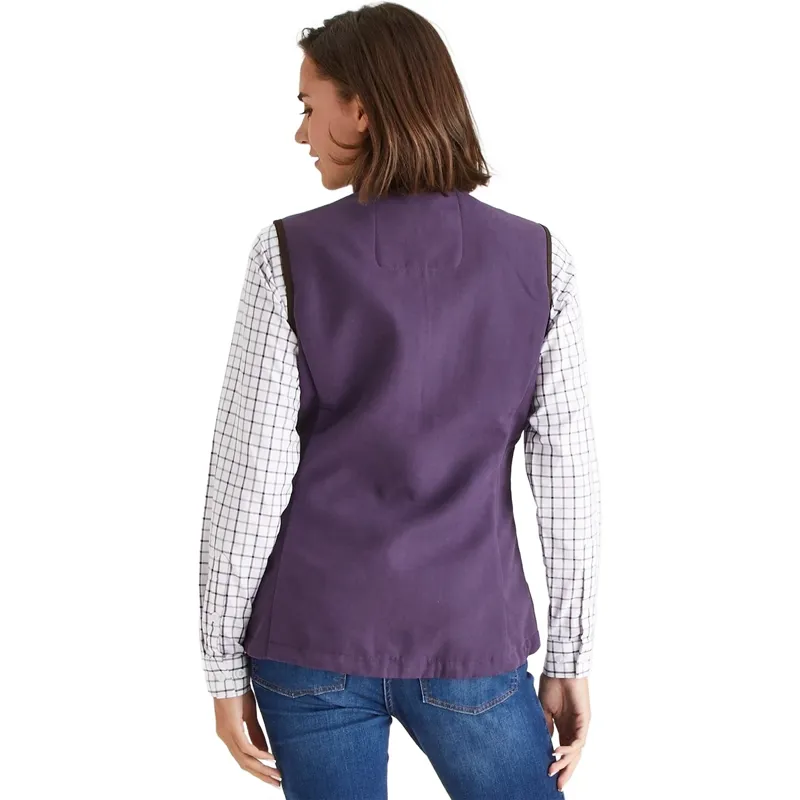 Ridgeline Kodiak Womens Fleece Gilet - Nightshade-1