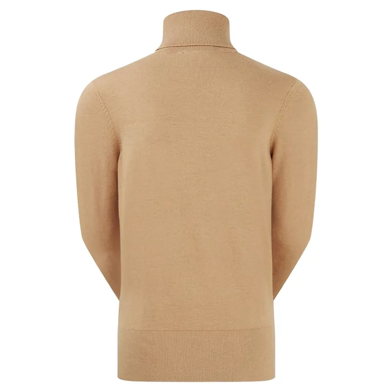Ridgeline Melford Womens Roll Neck Knit Jumper - Sienna-4