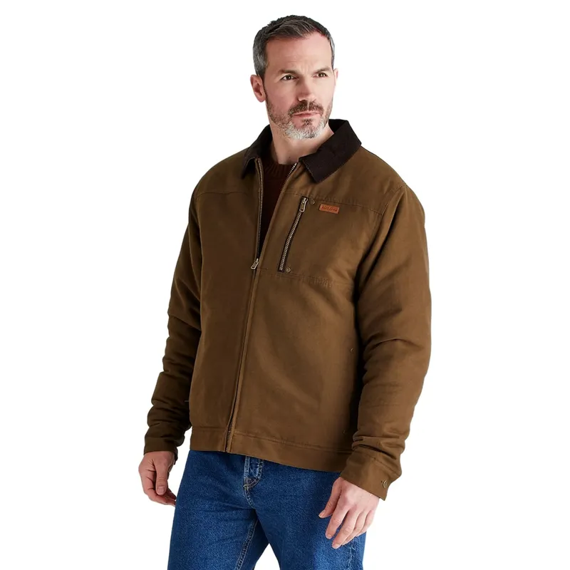 Ridgeline Montana Mens Work Coat - Moody Teak-1