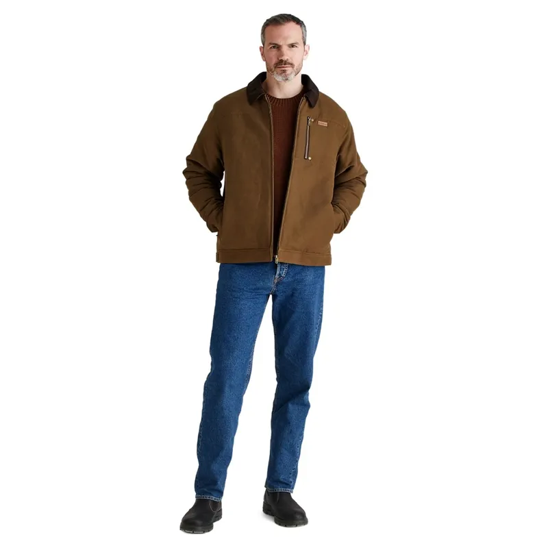Ridgeline Montana Mens Work Coat - Moody Teak-7