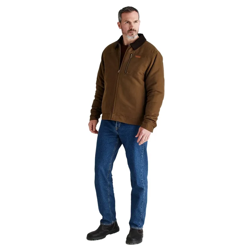 Ridgeline Montana Mens Work Coat - Moody Teak-3