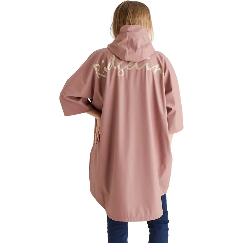 Ridgeline Signature Unisex Poncho - Dusky Pink-1