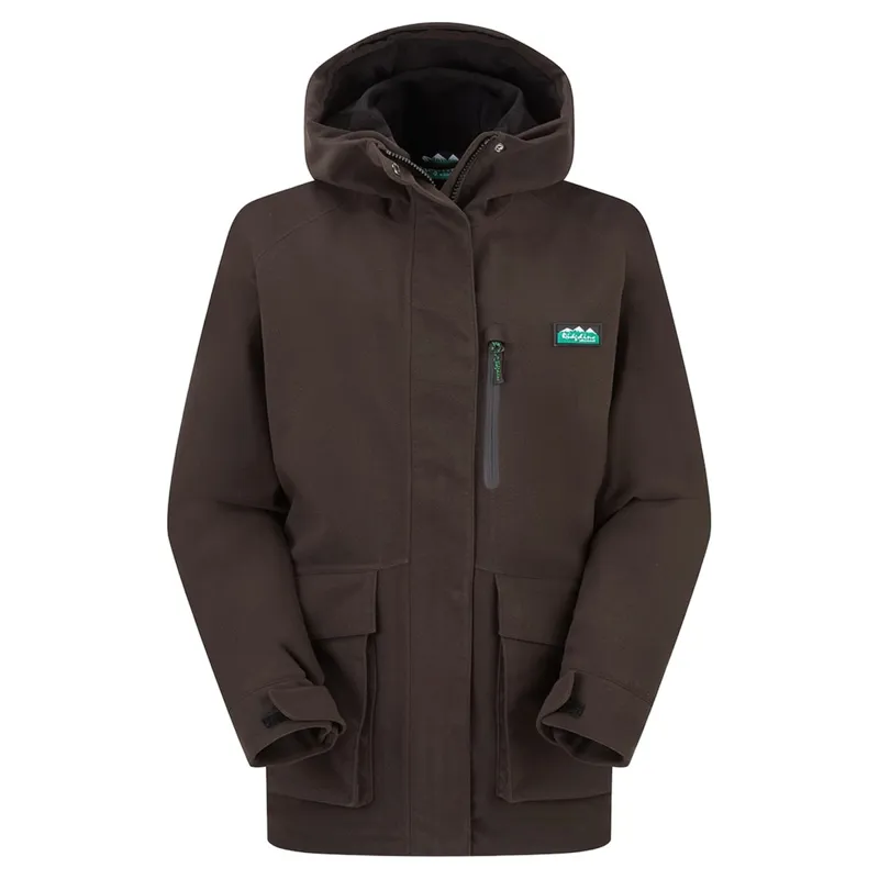 Ridgeline Rhea Womens Waterproof Field Jacket - Deep Bark