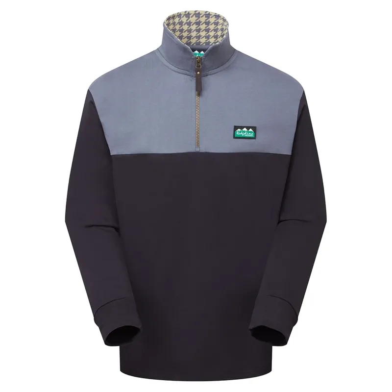Ridgeline Salthouse Mens 1/4 Zip Top  - Navy-1