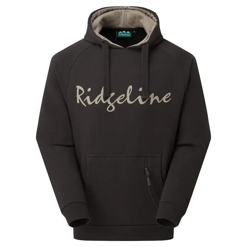 Ridgeline Performance Signature Mens Hoodie- Shale-1