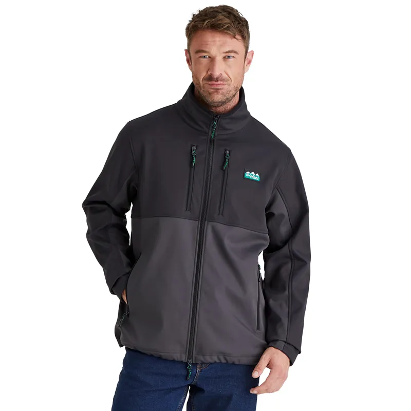 Ridgeline Ranger Mens Softshell Jacket - Shale