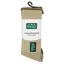 Ridgeline Cotton Work Full Length Socks 3 Pack - Olive Multi