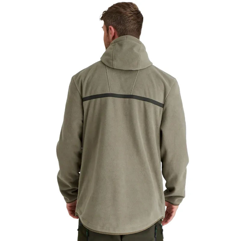Ridgeline Kodiak Mens Fleece Smock - Smokey Olive-2