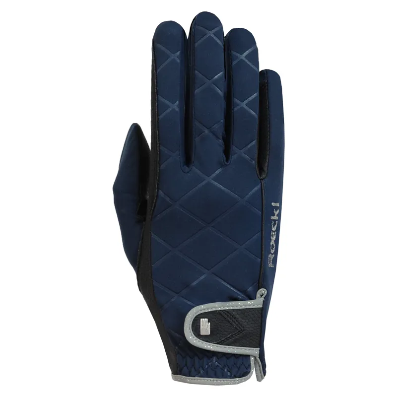 Roeckl Julia Adults Winter Riding Gloves - Nightblue