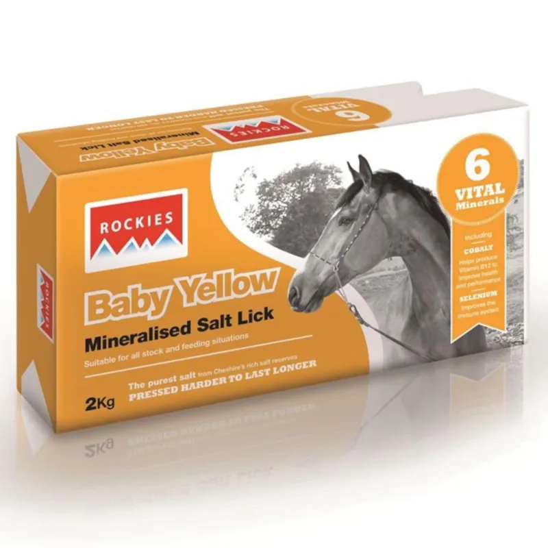 Rockies Baby Yellow Salt Lick 