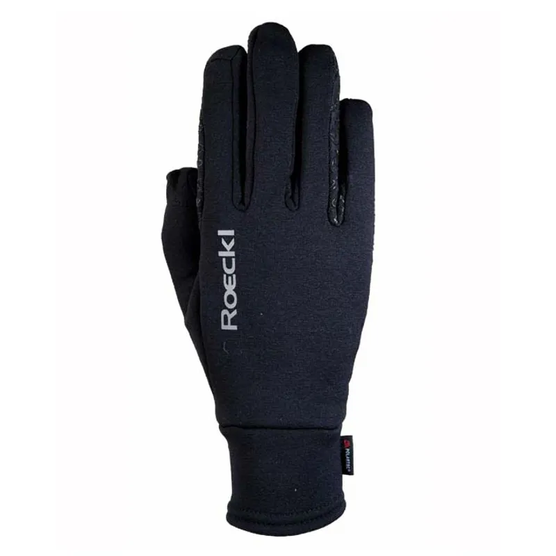 Roeckl Weldon Polartec Adults Riding Gloves - Black