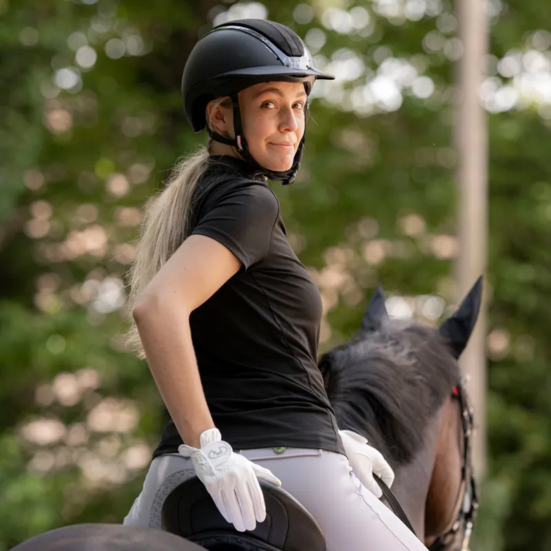 Roeckl Lisboa Adults Riding Gloves - White-2