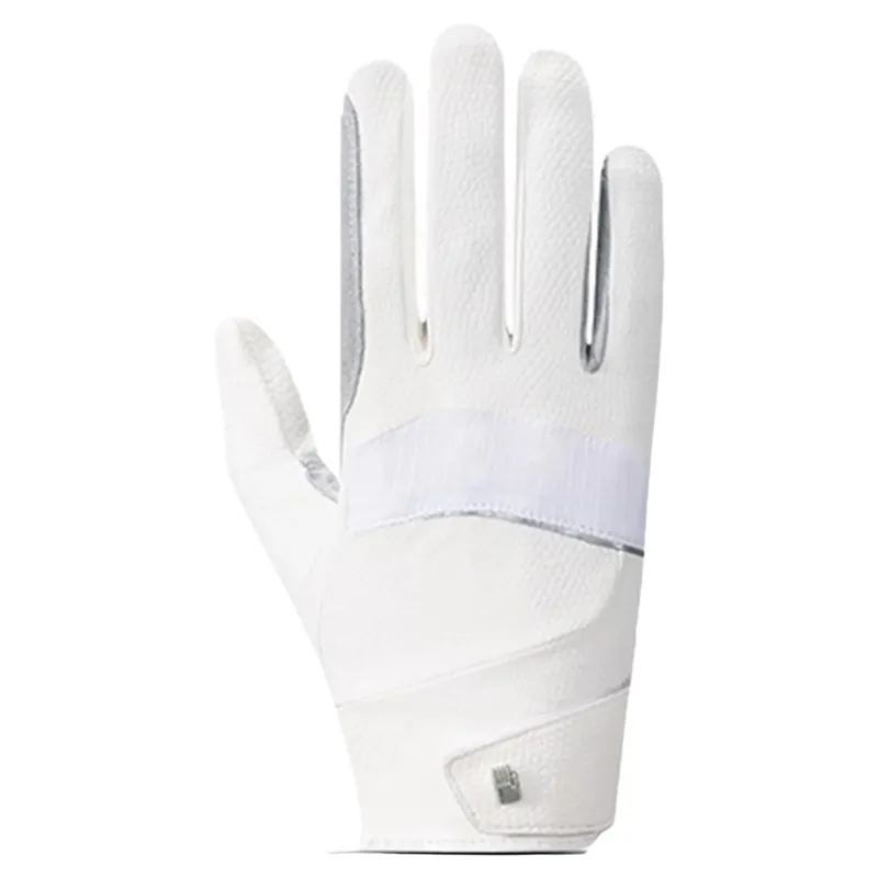 Roeckl Manecaress Adults Riding Gloves - White