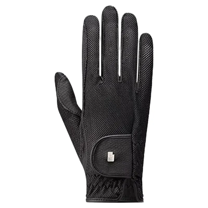 Roeckl Roek-Grip Lite Junior Riding Gloves - Black
