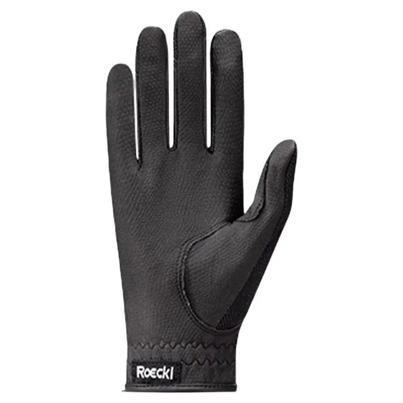 Roeckl Roek-Grip Lite Junior Riding Gloves - Black-1