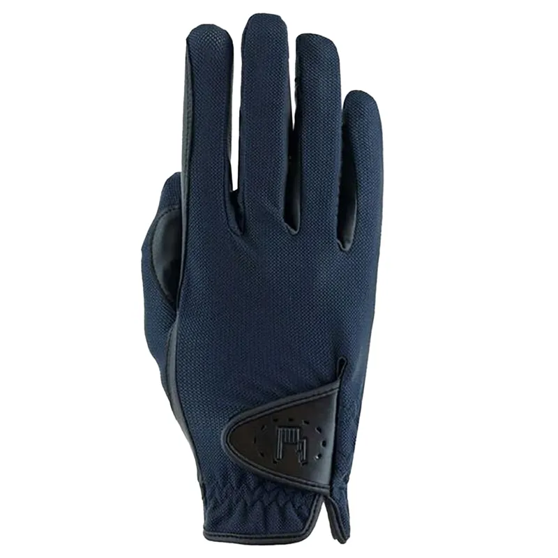 Roeckl Samorin Riding Gloves - Navy Night