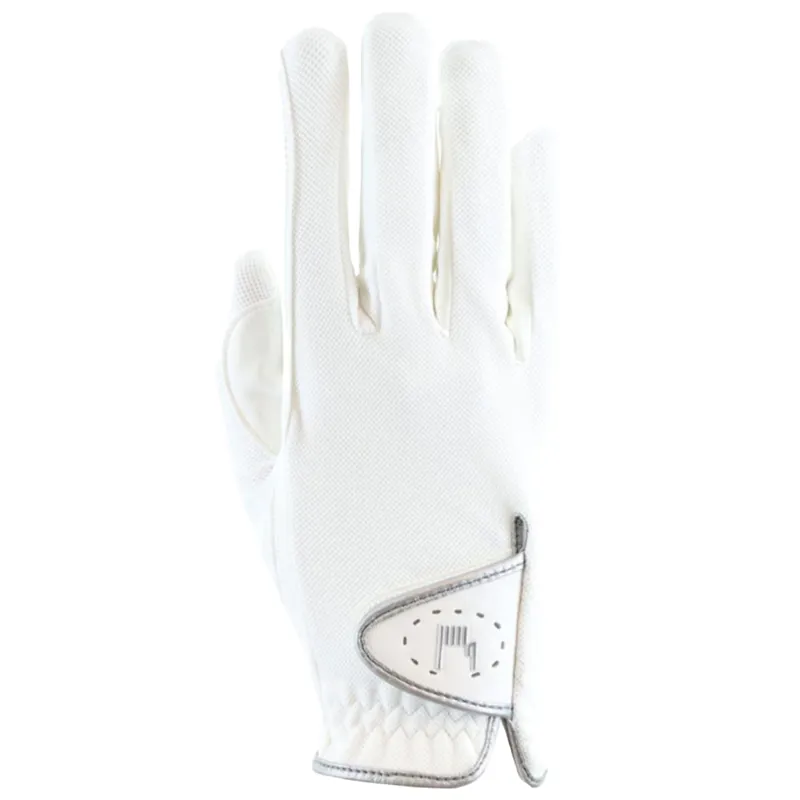 Roeckl Samorin Riding Gloves - White