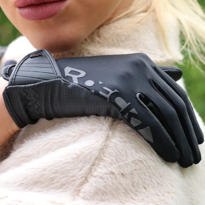 Roeckl Muenster Adults Riding Gloves - Black-2