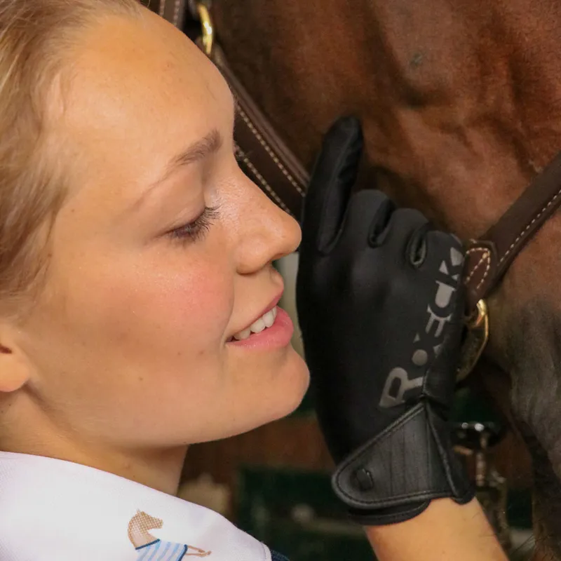 Roeckl Muenster Adults Riding Gloves - Black-3