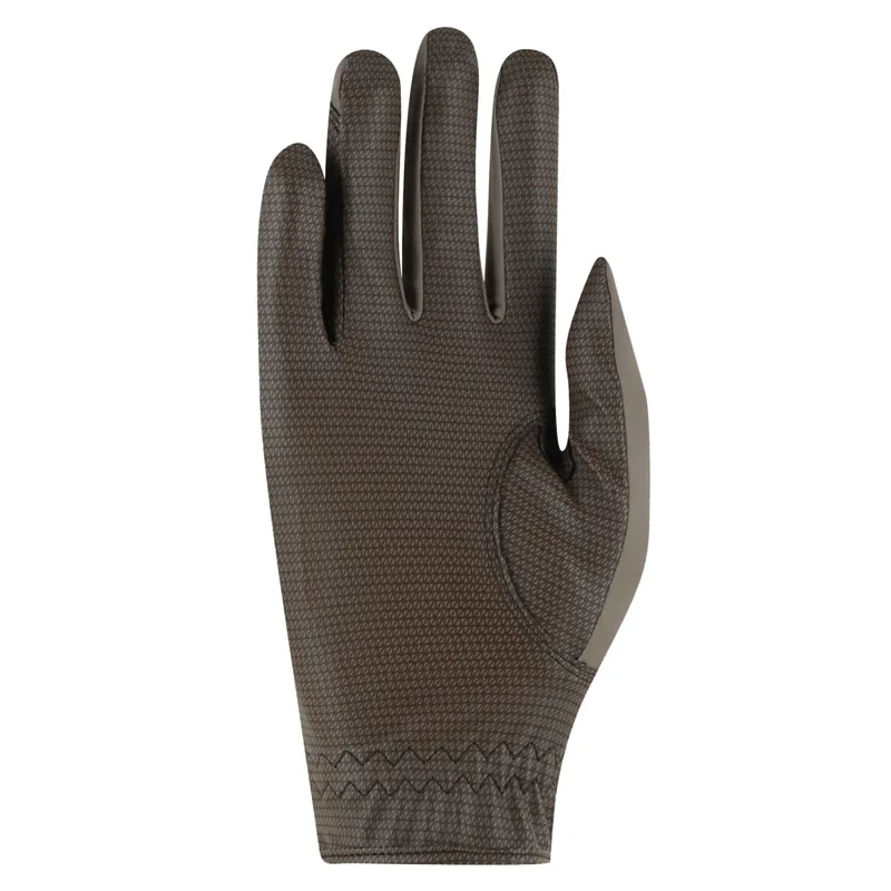 Roeckl Muenster Adults Riding Gloves - Dark Taupe-2