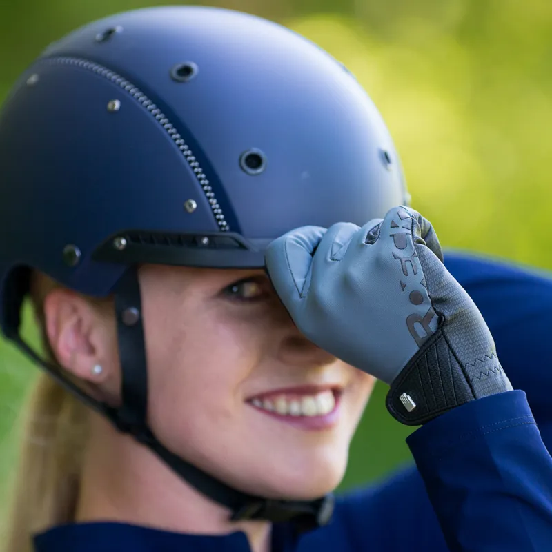 Roeckl Muenster Adults Riding Gloves - Grey-2