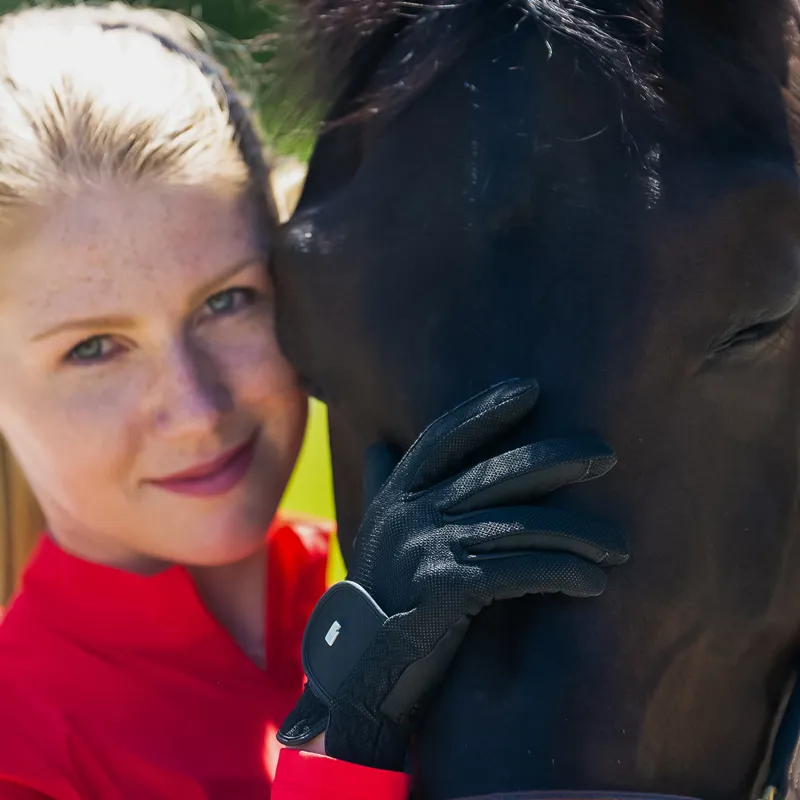 Roeckl Roeck-Grip Lite Adults Riding Gloves - Black-3