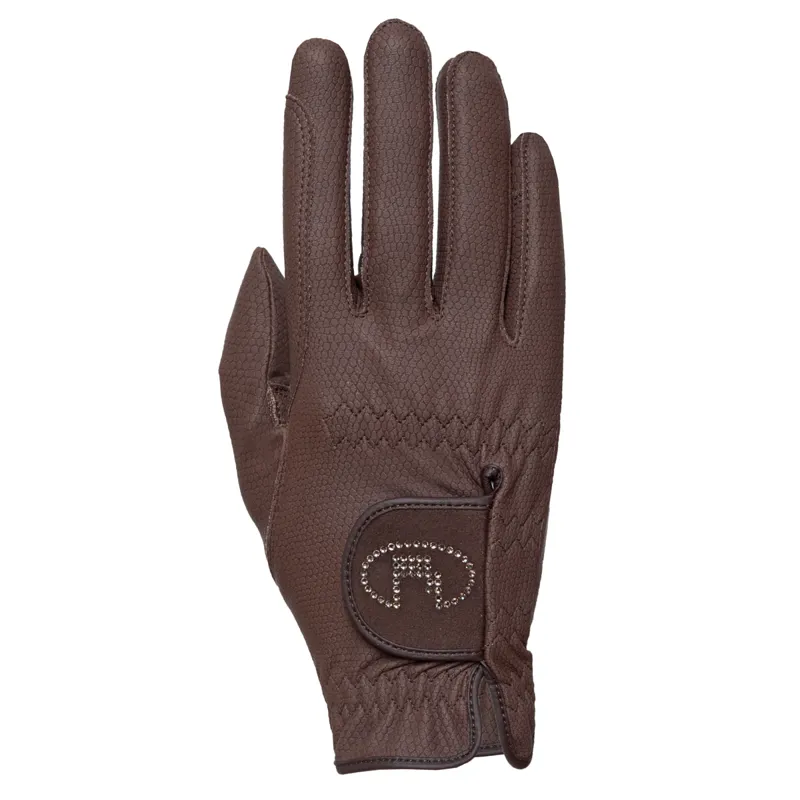 Roeckl Lisboa Adults Riding Gloves - Mocha