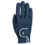 Roeckl Lona Adults Riding Gloves - Navy/Silver