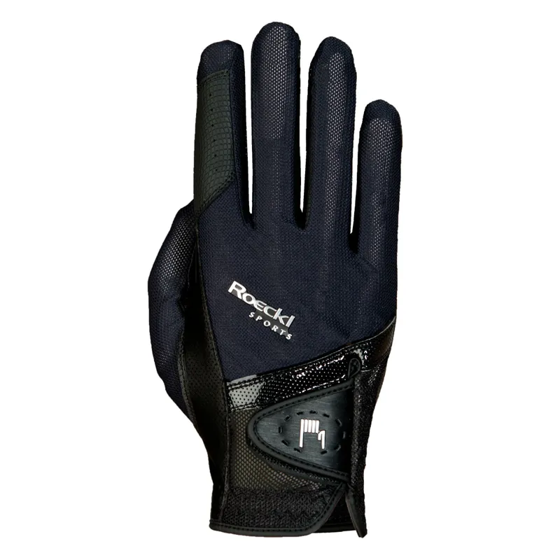 Roeckl Madrid Adults Riding Gloves - Black