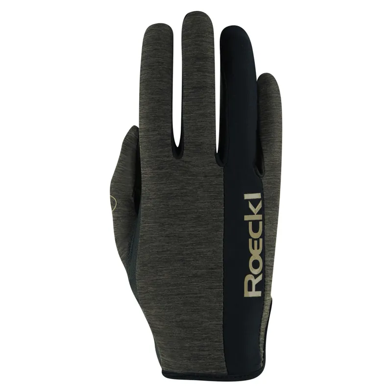 Roeckl Mannheim Adults Riding Gloves - Chocolate