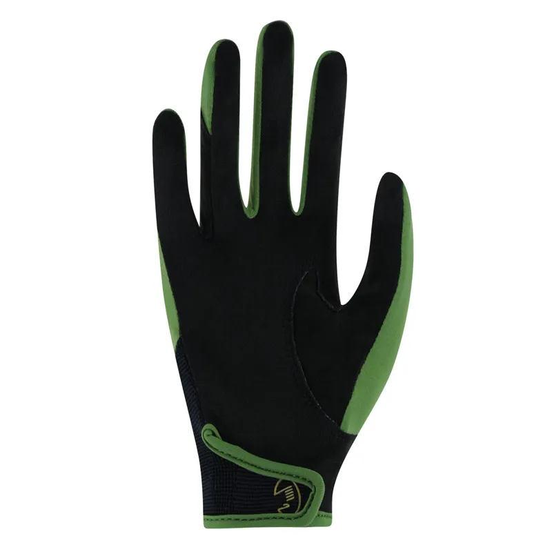 Roeckl Tryon Junior Riding Gloves - Pesto-1