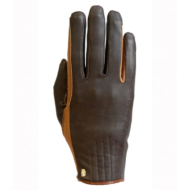 Roeckl Wels Riding Gloves - Mocha Antique