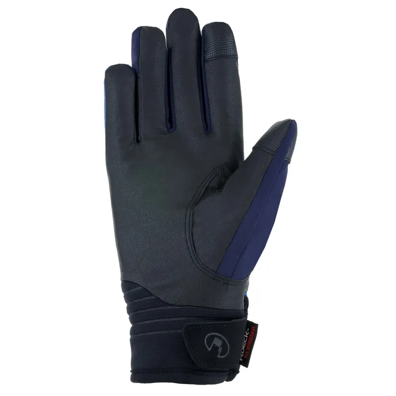 Roeckl Winsford Waterproof Winter Riding Gloves - Midnight Blue-1