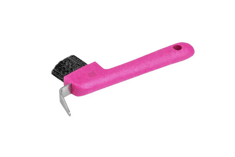 Roma Deluxe Hoof Pick - Dark Pink