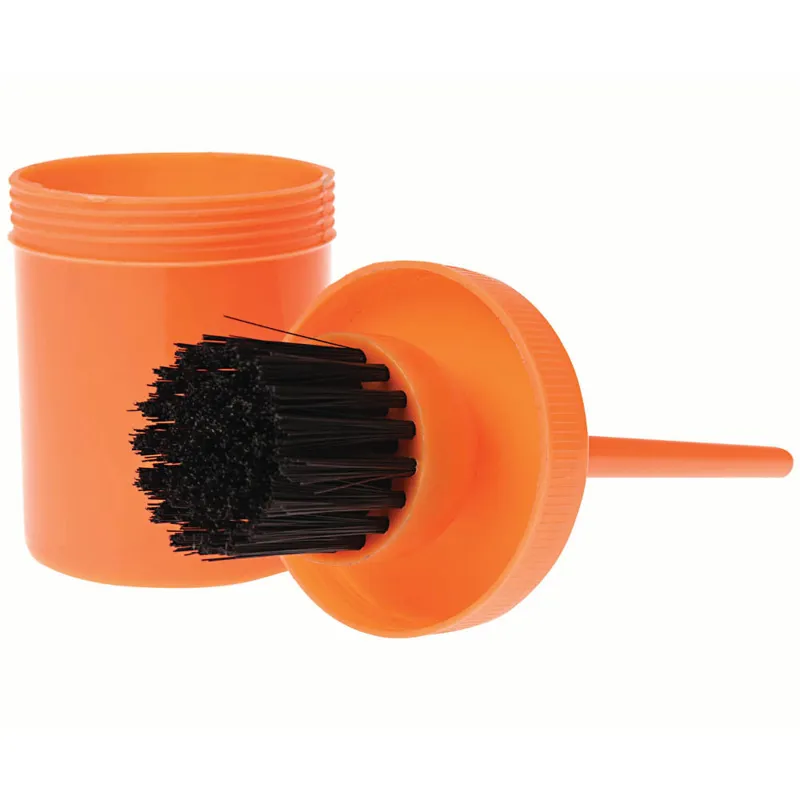 Roma Brights Hoof Brush with Bottle Orange