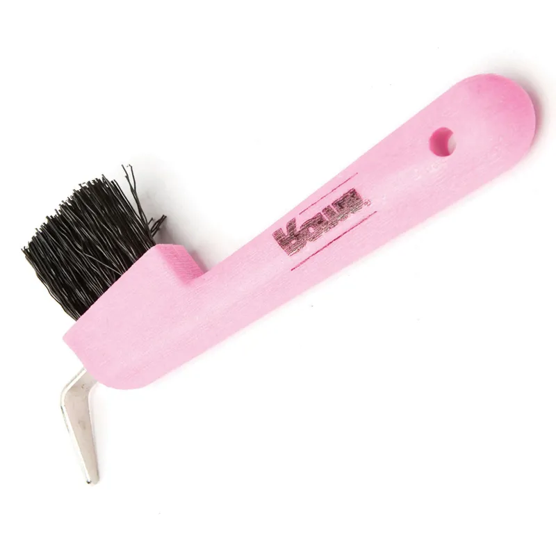 Roma Deluxe Hoof Pick - Dark Pink