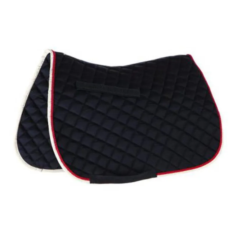 Roma Grand Prix All Purpose Saddlecloth - Navy/Red/White
