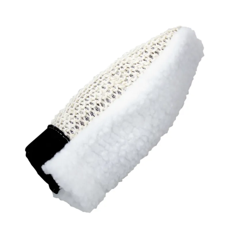 Roma Fleece Back Sisal Grooming Mitt
