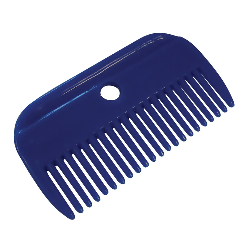 Roma Plastic Mane Comb - Blue
