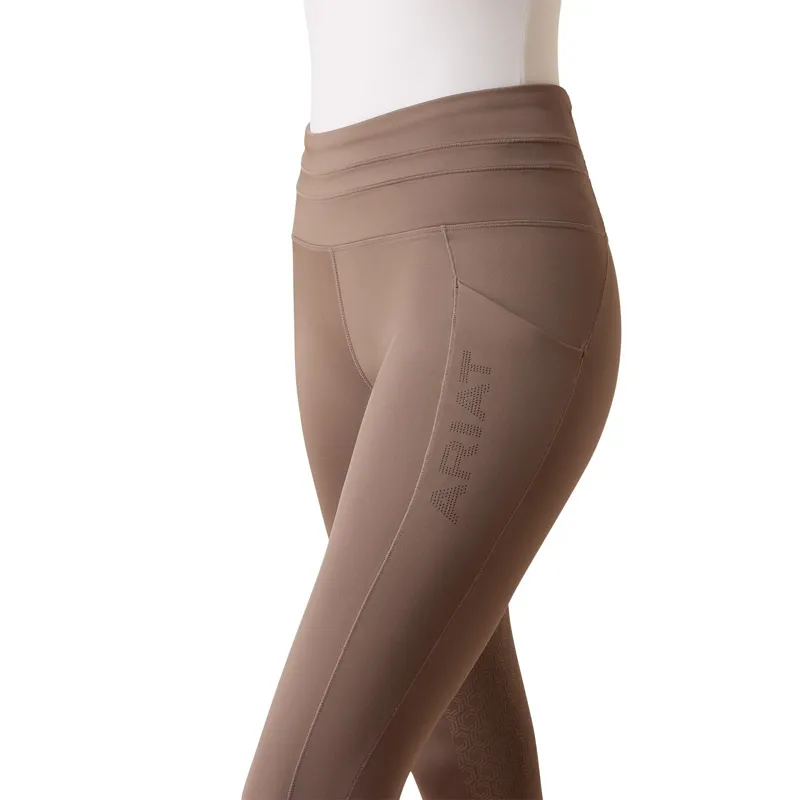 Ariat EOS 2.0 Full Grip Womens Riding Tights - Iron-3