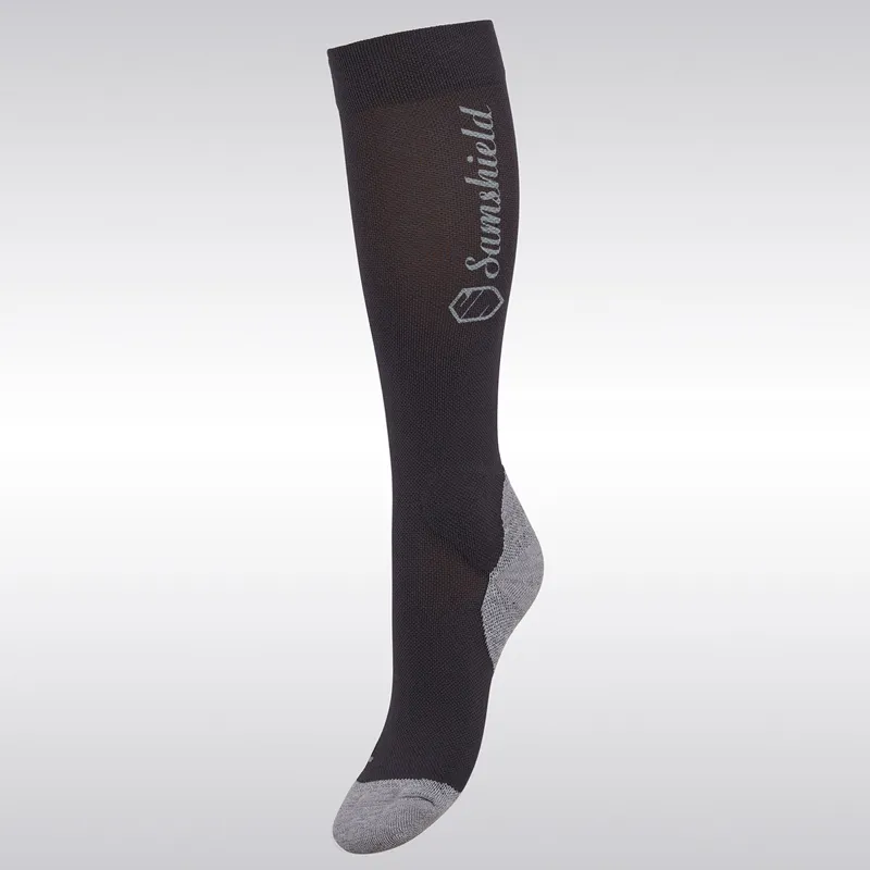 Samshield Balzane Soft Print Unisex Socks - Anthracite