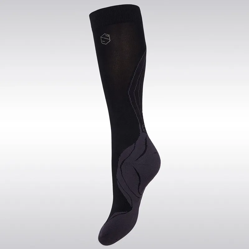 Samshield Balzane Airflow Swarovski Ladies Socks - Black-1