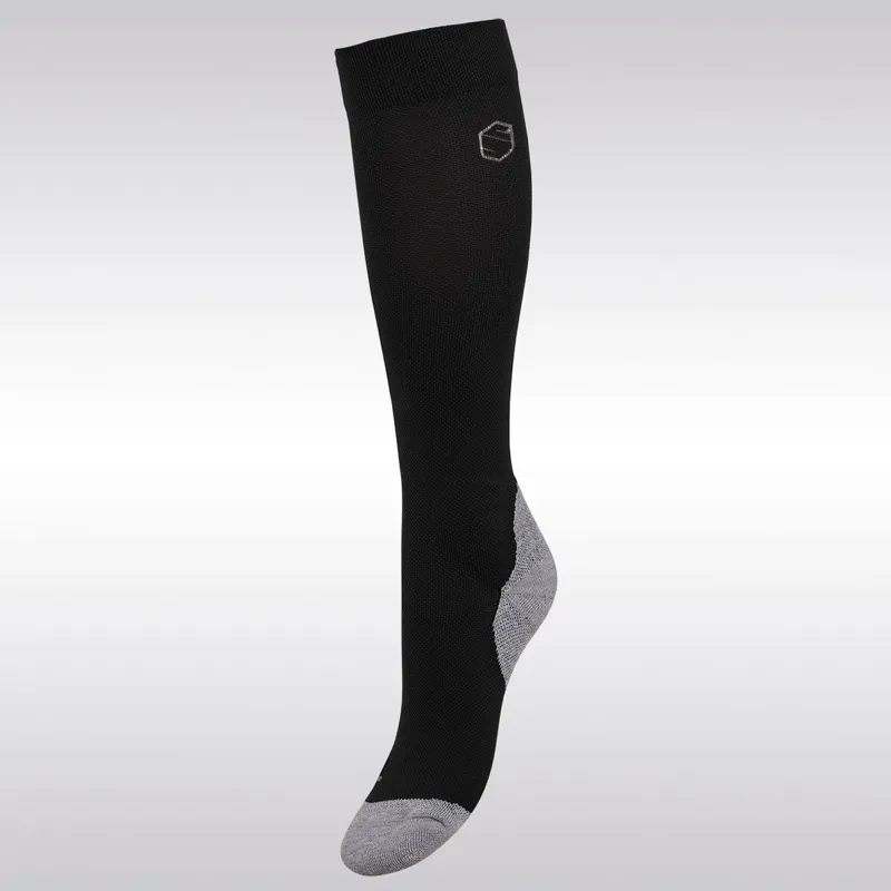 Samshield Balzane Soft Glitter Ladies Socks - Black-1