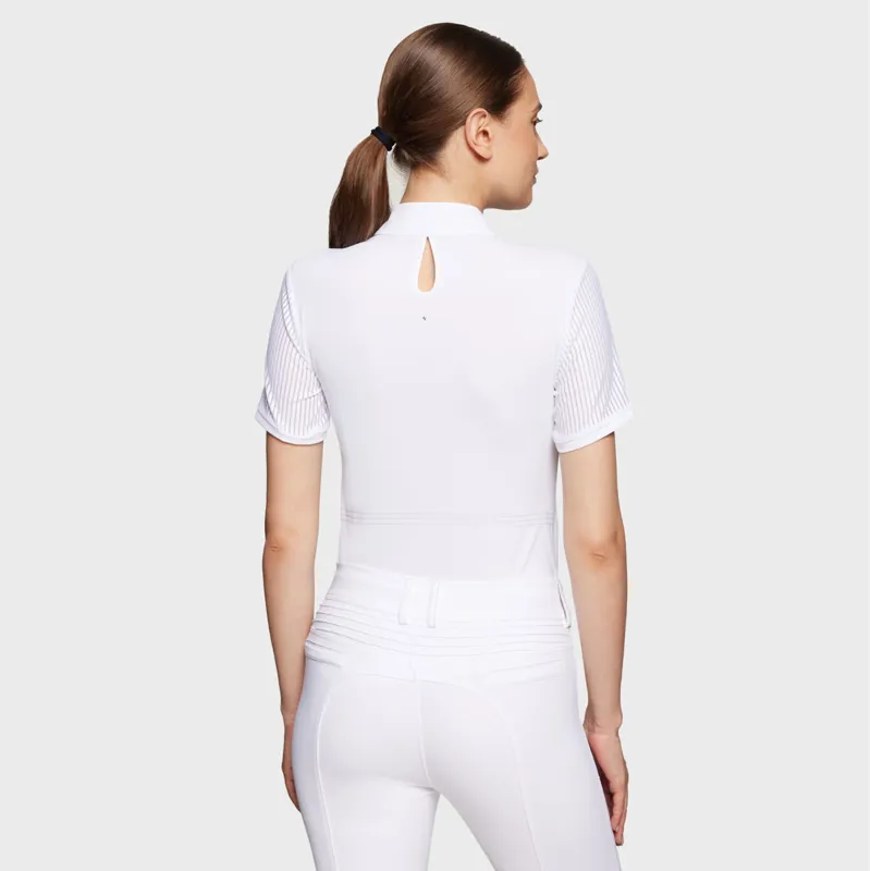 Samshield Apolline Ladies Show Shirt - White-4