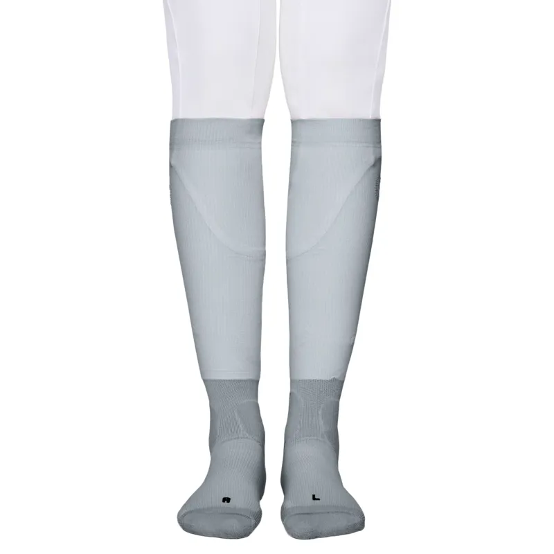 Samshield Balzane Crystal Bloom Tall Riding Socks - Grey-2