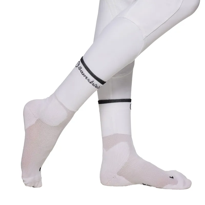Samshield Balzane Ladies Short Socks - White