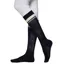 Samshield Balzane Stripe Tall Riding Socks - Navy/Pistaccio