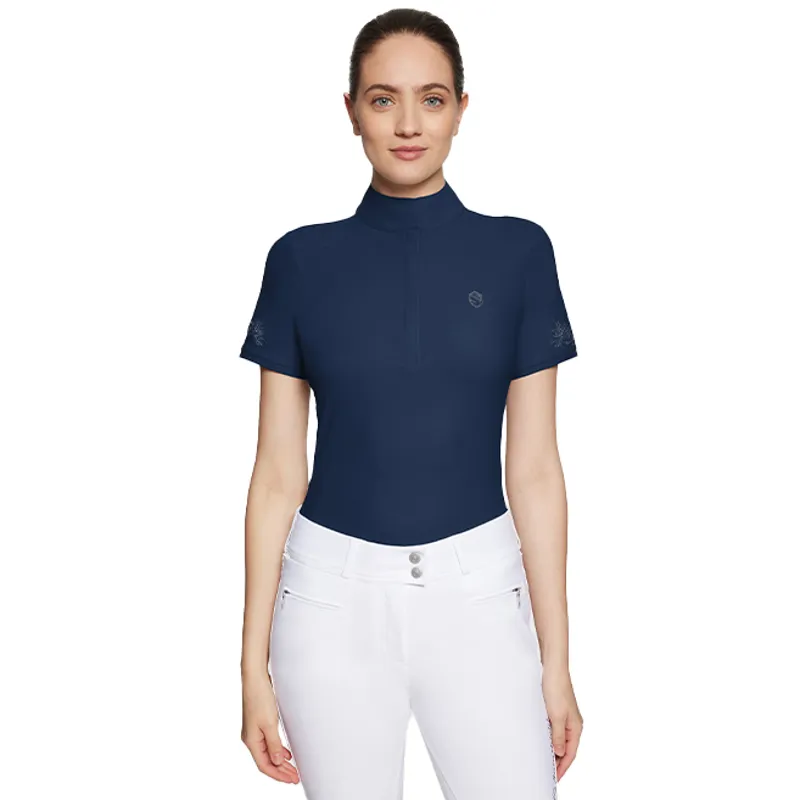 Samshield Barbara Ladies Training Polo Shirt - Cosmic Blue