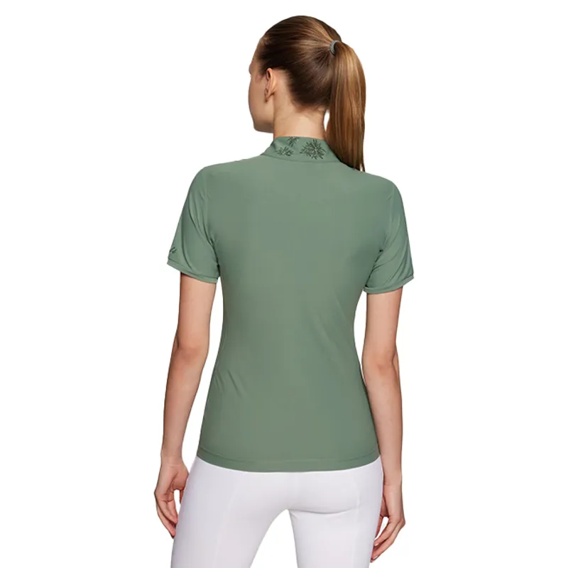 Samshield Barbara Ladies Training Polo Shirt - Pistaccio-1
